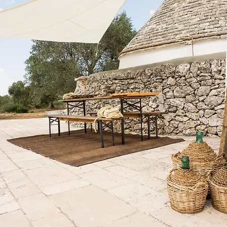 Villa Trulli Nel Cuore Della Valle D'itria Con Piscina Privata